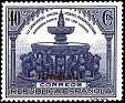 Spain 1931 UPU 40 CTS Blue Edifil 625